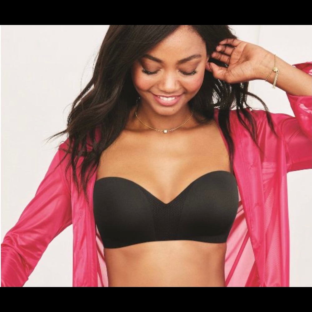 NWT Maidenform Wireless Strapless Stay Put Comfort Grip Lining - Size 36D.